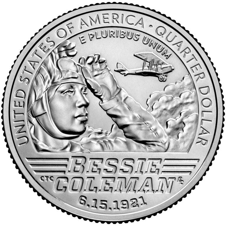 2023-P Bessie Coleman American Women Quarter GEM BU