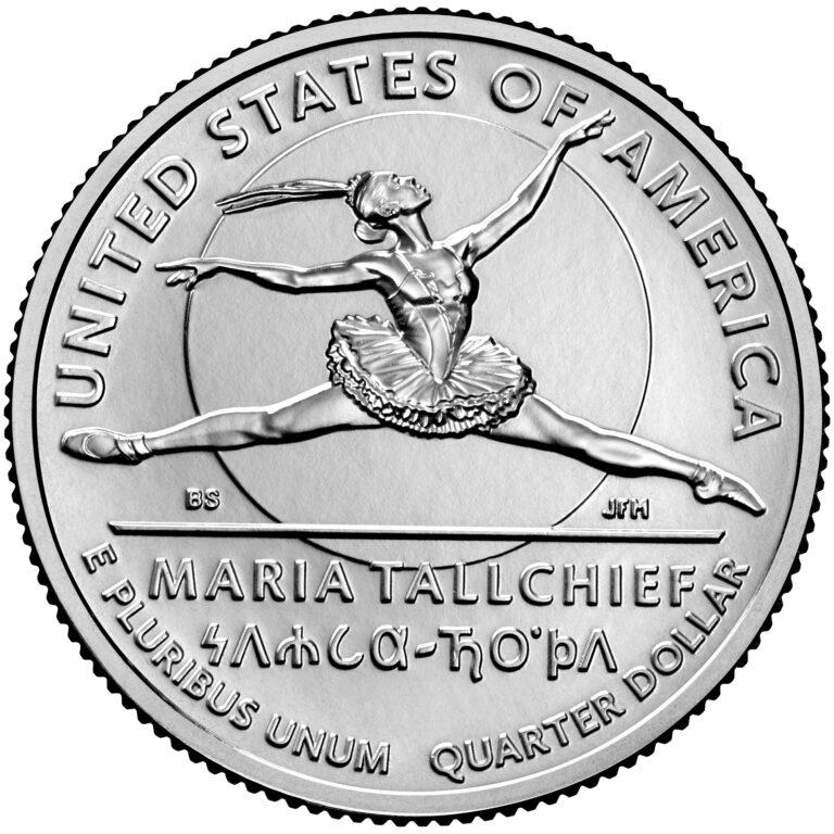 2023-P Maria Tallchief American Women Quarter GEM BU