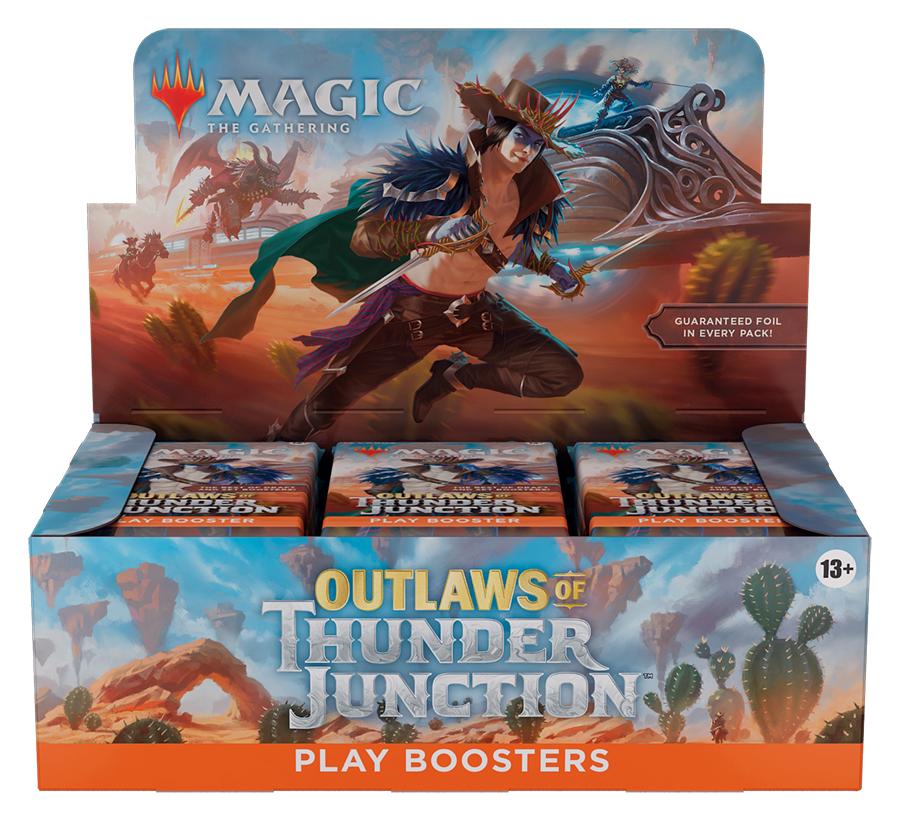 Outlaws of Thunder Junction MTG Magic the Gathering PLAY Booster Factory Sealed Box