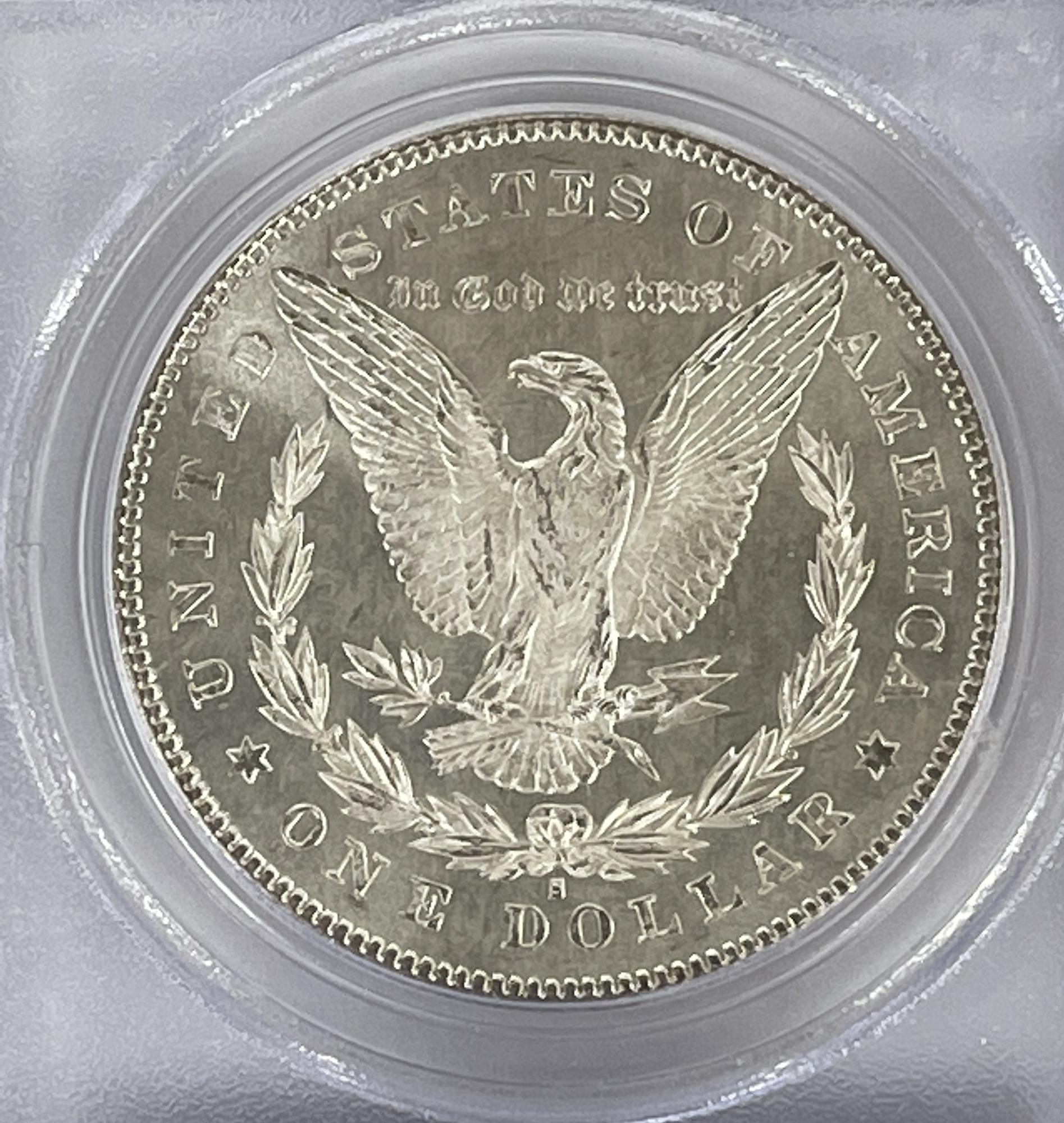 1878-S Morgan Silver Dollar in PCGS MS 65