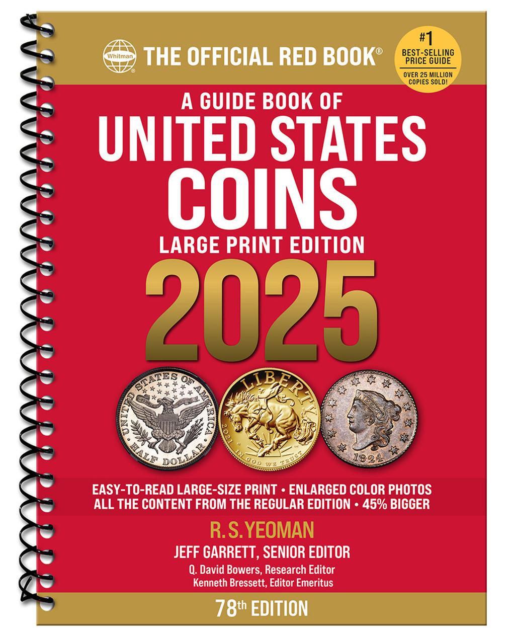 A Guide Book of United States Coins 2025 26.99