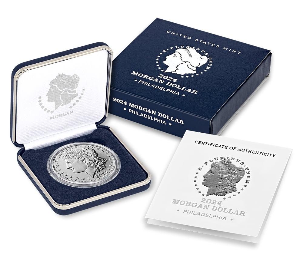 2024 Morgan Silver Dollar Uncirculated (BU)