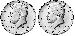 2024 P & D Kennedy Half Dollars GEM BU 2024 Kennedy Halves