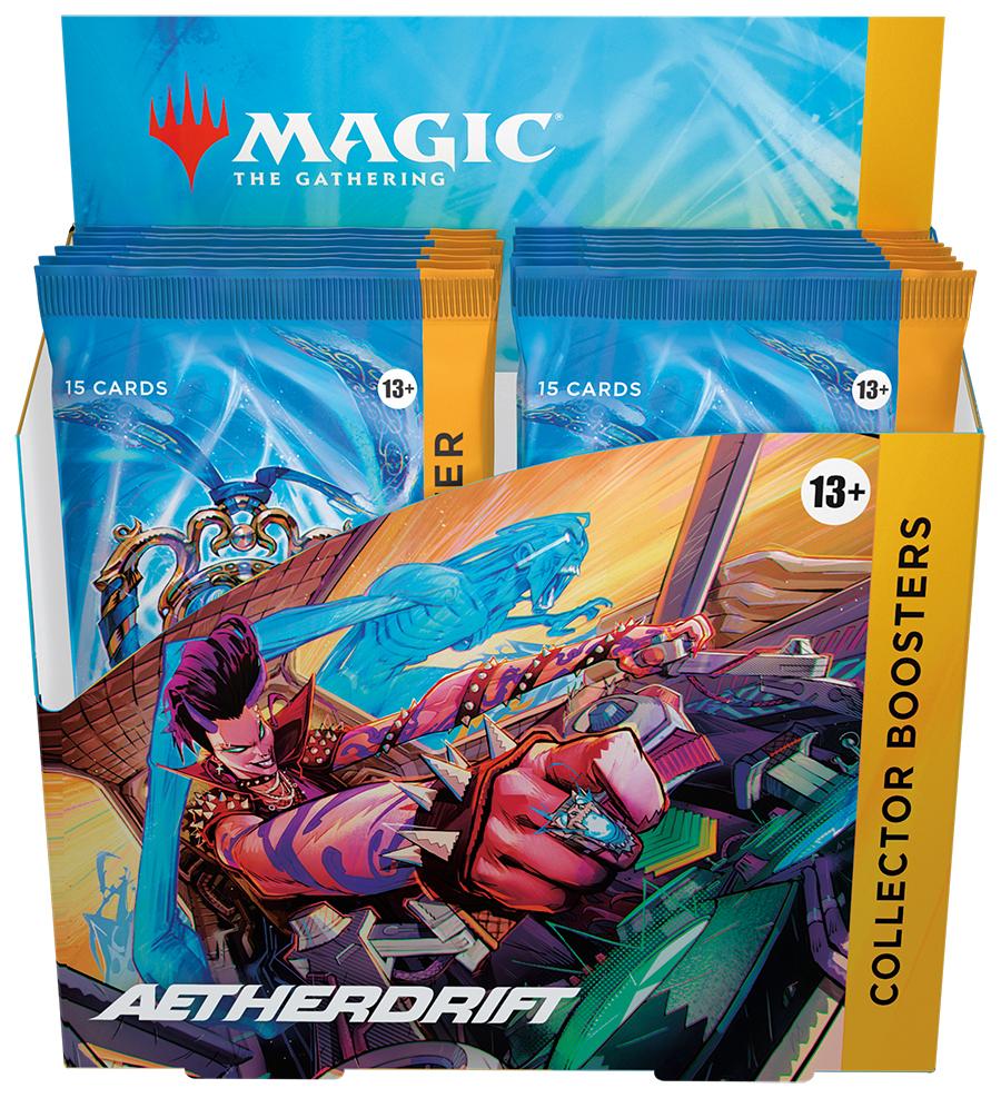 Aetherdrift MTG Magic the Gathering COLLECTOR  Booster Factory Sealed Box