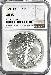 1998 American Silver Eagle Dollar in NGC MS 69