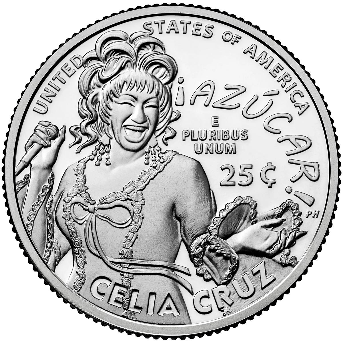 2024-P Celia Cruz American Women Quarter GEM BU