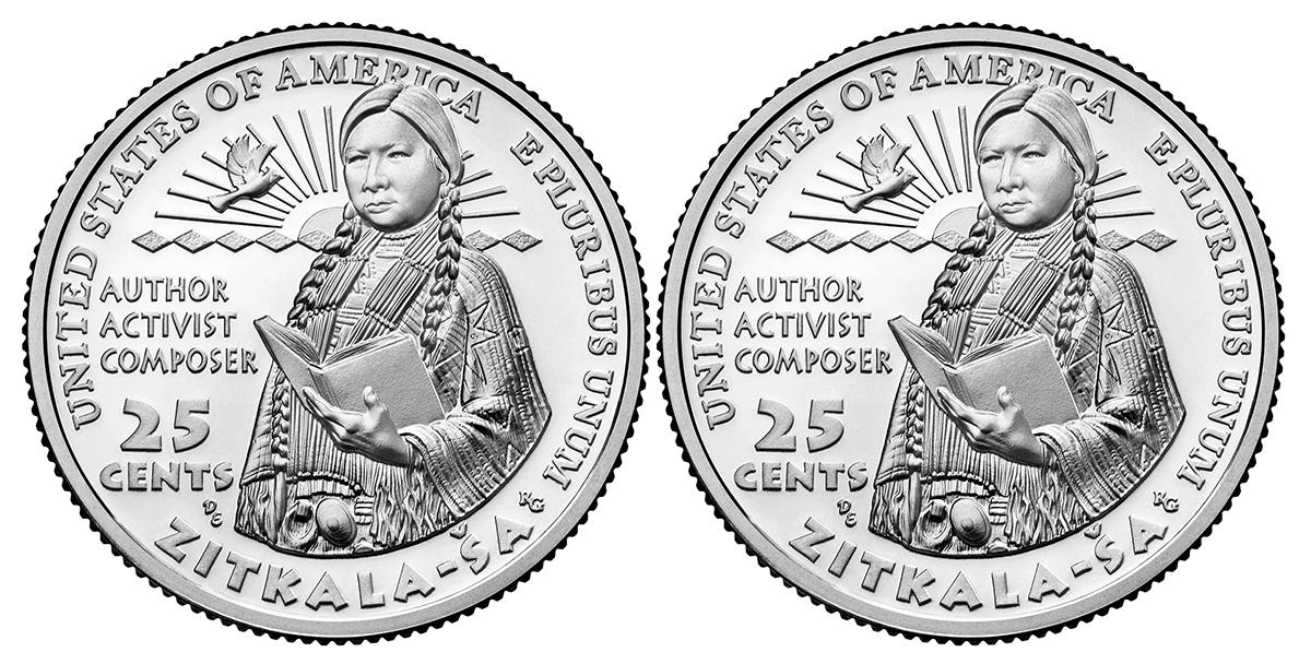 2024 P & D Zitkala-Sa American Women Quarters GEM BU