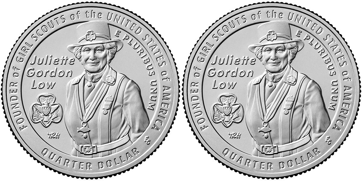 2025 P & D Juliette Gordon Low American Women Quarters GEM BU