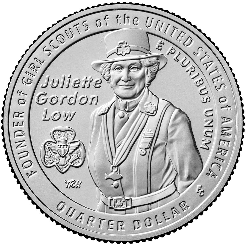 2025-P Juliette Gordon Low American Women Quarter GEM BU