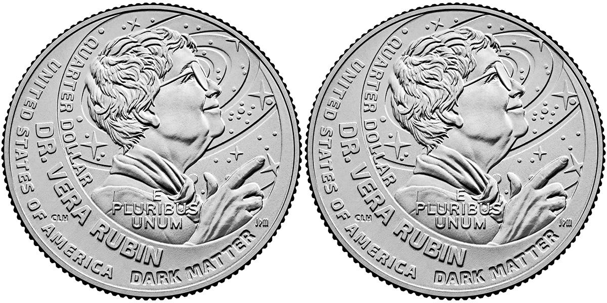 2025 P & D Dr Vera Rubin American Women Quarters GEM BU