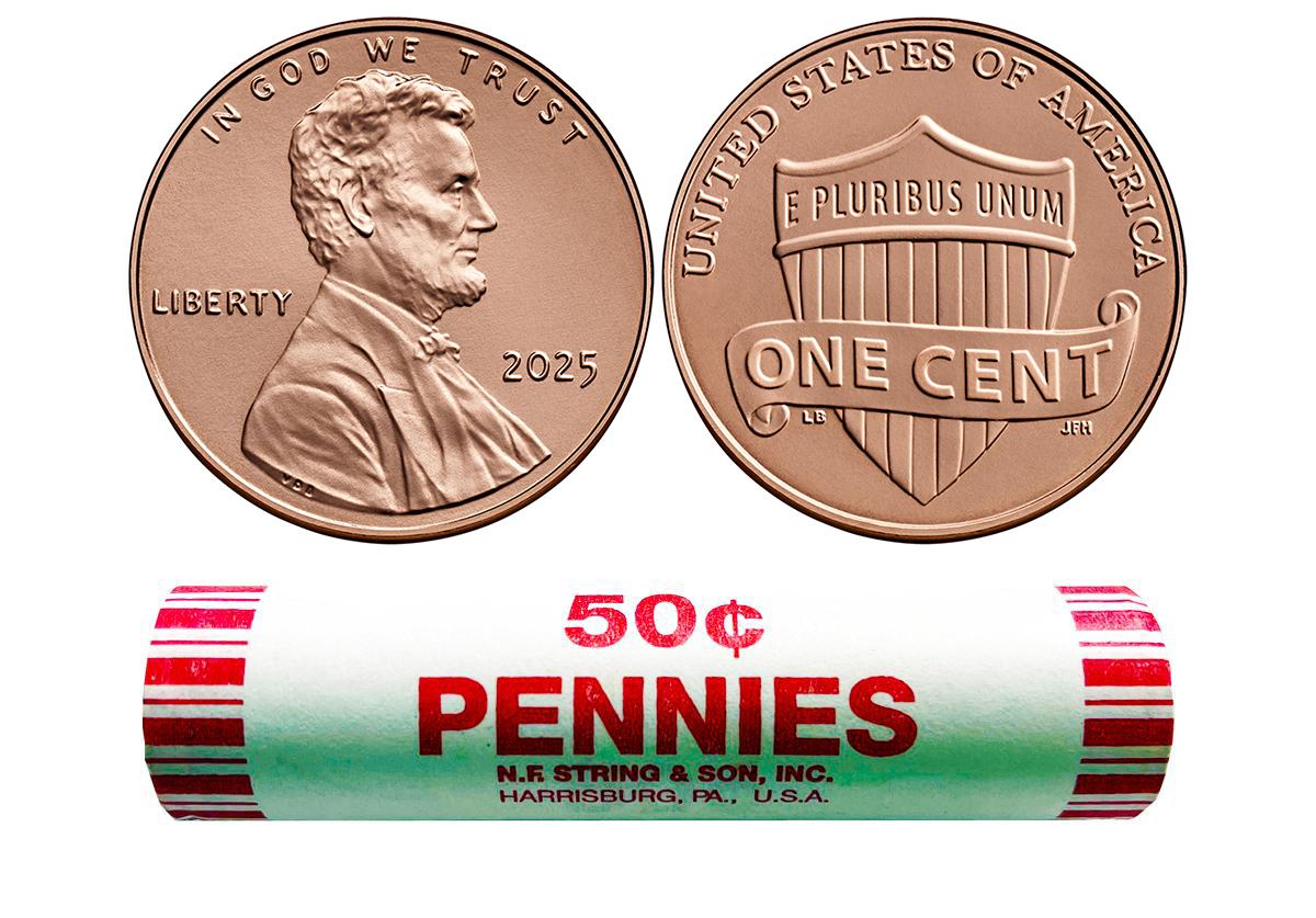 2025 Lincoln Shield Cent - Union Shield Roll