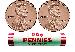 2025 P&D Lincoln Shield Cent - Union Shield Rolls
