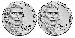 2025 P & D Jefferson Nickels Gem BU (Brilliant Uncirculated)