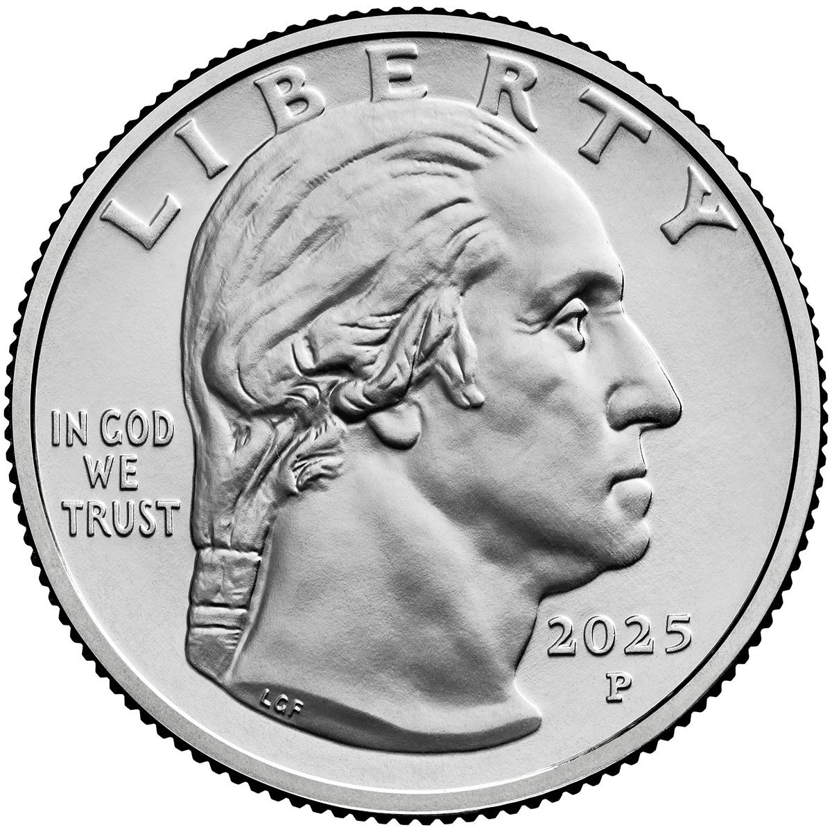 2025-P Althea Gibson American Women Quarter GEM BU