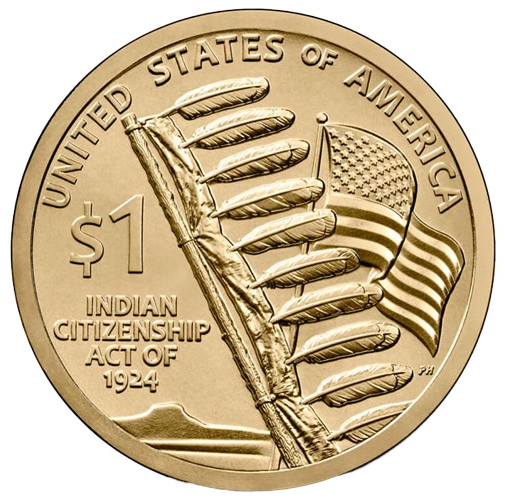 2024-S Native American Dollar GEM PROOF 2024 Sacagawea Dollar SAC