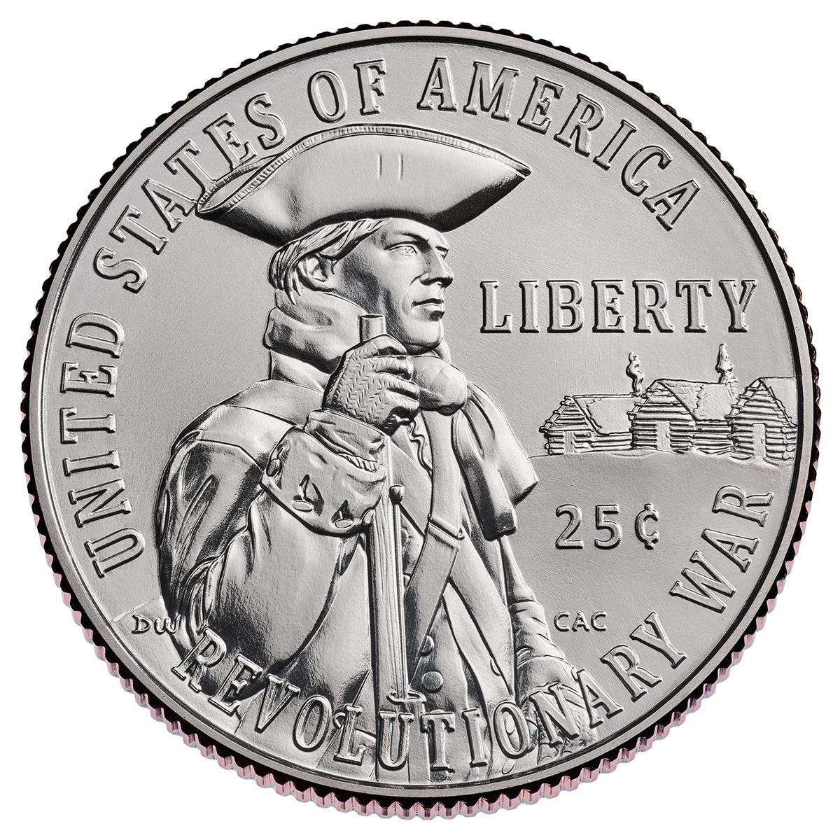 2026-D Revolutionary War Semiquincentennial Quarter GEM BU