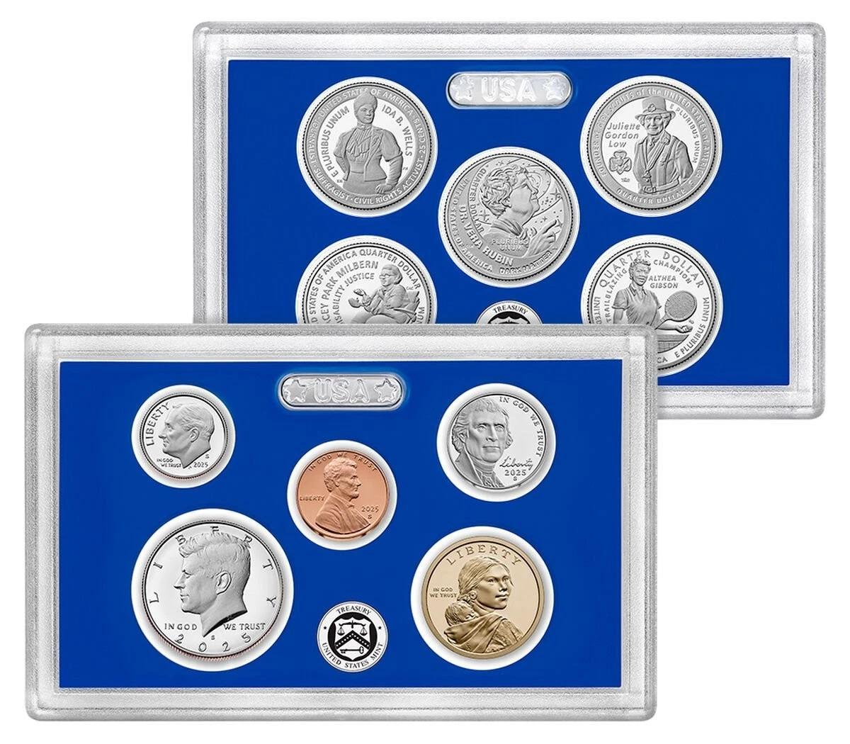 2025 PROOF SET * ORIGINAL * 10 Coin U.S. Mint Proof Set