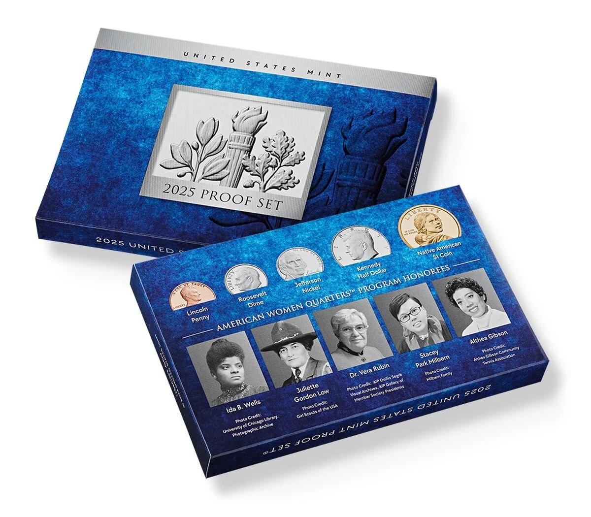 2025 PROOF SET * ORIGINAL * 10 Coin U.S. Mint Proof Set