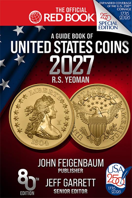 Collector's Edition Whitman Red Book of United States Coins 2027 - Spiral