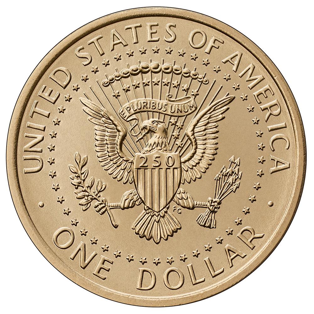 2026-P Donald J Trump Semiquincentennial Dollar GEM BU