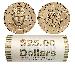 2026-P Donald J Trump Semiquincentennial Dollar $25 ROLL