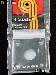 Capital Plastics 2x2 Holder - $2.50 GOLD in Black