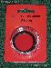 Air-Tite Coin Capsule "H" Black Ring Coin Holder for 31mm Coins