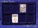 Lighthouse Velvet Coin Trays for Slabs TAB 8 USK Blue